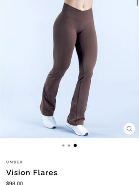 Dfyne Flare Pants in Umber
